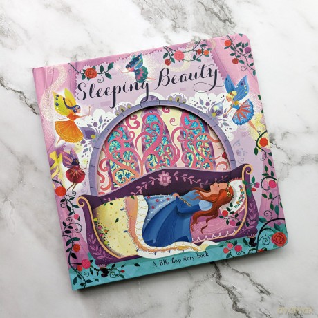 Sleeping Beauty (Fairy Tale Die-Cut Board Book) - Sara Ugolotti [KSIĄŻKA]