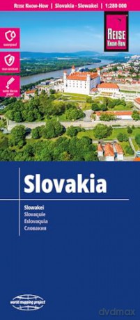Slovakia: world mapping project (Slovakia (1:280.000)) - Reise Know-How Verlag [KSIĄŻKA]