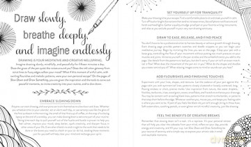 Slow Down and Draw Something: Continue the Meditative Doodles to Calm Your Mind: Finish These Meditative Doodles and Calm Your Anxiety - Kalei Hughes [KSIĄŻKA]