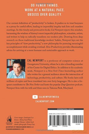 Slow Productivity: the Lost Art of Accomplishment Without Burnout - Cal Newport [KSIĄŻKA]