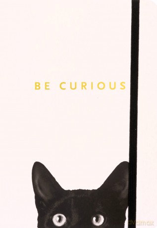 SM Jrnl Curious Cat - Inc Peter Pauper Press [KSIĄŻKA]