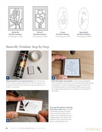 Small-Scale Woodworking Projects for the Home: 64 Easy-to-Make Wood Frames, Lamps, Accessories, and Wall Art - Roshaan Ganief [KSIĄŻKA]