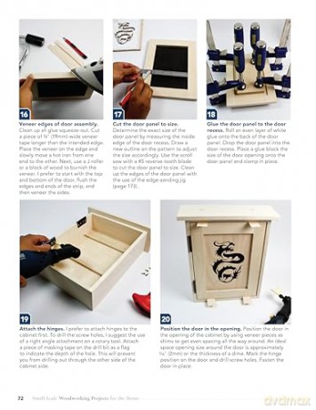 Small-Scale Woodworking Projects for the Home: 64 Easy-to-Make Wood Frames, Lamps, Accessories, and Wall Art - Roshaan Ganief [KSIĄŻKA]