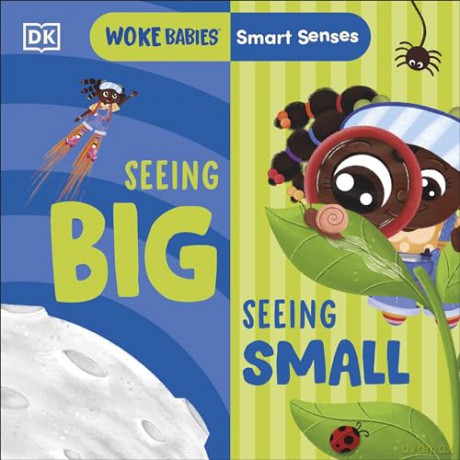 Smart Senses: Seeing Big, Seeing Small (Woke Babies Books) - Flo Fielding [KSIĄŻKA]