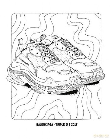 Sneaker Coloring Book: 46 Iconic Models (Pop Culture) - Alexander Rosso [KSIĄŻKA]