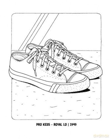 Sneaker Coloring Book: 46 Iconic Models (Pop Culture) - Alexander Rosso [KSIĄŻKA]