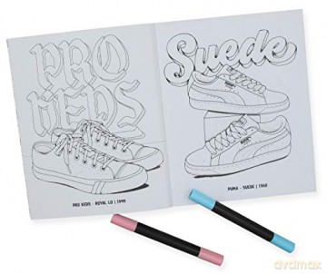 Sneaker Coloring Book: 46 Iconic Models (Pop Culture) - Alexander Rosso [KSIĄŻKA]