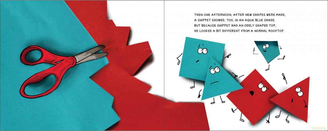 Snippets: A Story About Paper Shapes - Diane Alber [KSIĄŻKA]