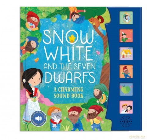 Snow White And The Seven Dwarfs Fairy Tale Sound Book - 6 Enchanting Sound Buttons To Press And Play (Sound Books) [KSIĄŻKA]