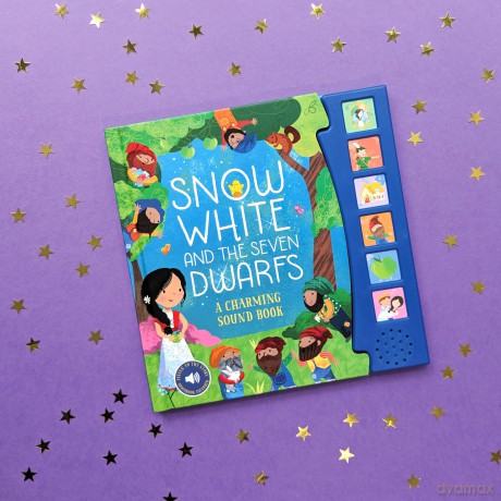Snow White And The Seven Dwarfs Fairy Tale Sound Book - 6 Enchanting Sound Buttons To Press And Play (Sound Books) [KSIĄŻKA]