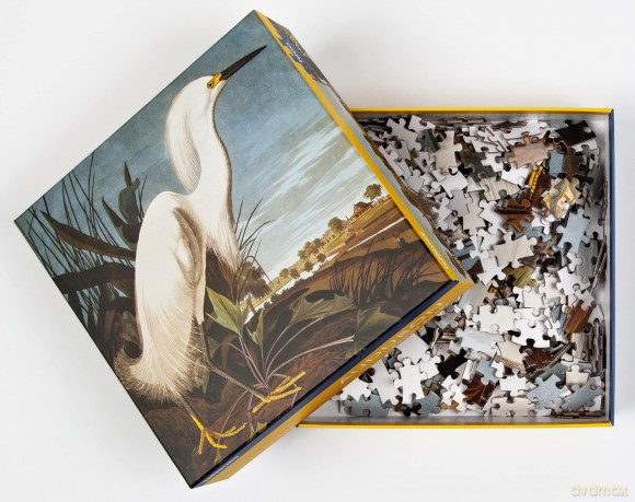 Snowy Egret, James Audubon 1000-Piece Puzzle: 1000-pieces (1000 Piece Puzzles) - James Audubon [KSIĄŻKA]
