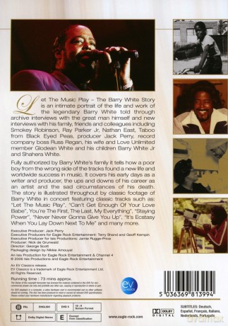 Barry White: Let The Music Play [DVD]