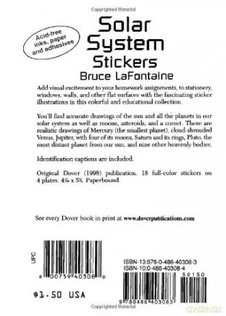 Solar System Stickers (Little Activity Books) - Tim Palmer [KSIĄŻKA]