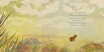 Somewhere for Little Bear - Britta Teckentrup [KSIĄŻKA]