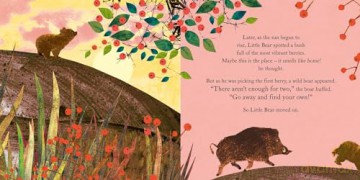 Somewhere for Little Bear - Britta Teckentrup [KSIĄŻKA]