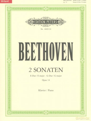 Sonaten(2) Op.14 Piano - Ludwig Van Beethoven [KSIĄŻKA]