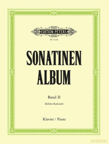 Sonatina Album Vol. 2 (Piano Solo) (EP1233B): Sonatinen und andere Stücke für Klavier [KSIĄŻKA]