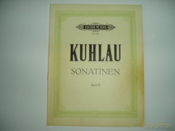 Sonatinas for Piano, Vol. 2 (Ops. 60-88): 7 Sonatinen Opp. 60, 88 (Edition Peters) - Friedrich Kuhlau [KSIĄŻKA]
