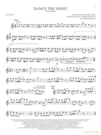 Songs from Barbie, The Little Mermaid: The Super Mario Bros. Movie, and More Top Movies for Alto Sax [KSIĄŻKA]