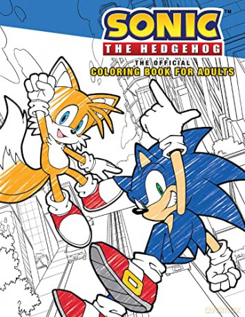 Sonic the Hedgehog: The Official Adult Coloring Book (Insight) - Insight Editions [KSIĄŻKA]