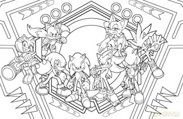 Sonic the Hedgehog: The Official Adult Coloring Book (Insight) - Insight Editions [KSIĄŻKA]
