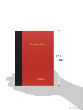 Sophie Calle: The Address Book - Sophie Calle [KSIĄŻKA]