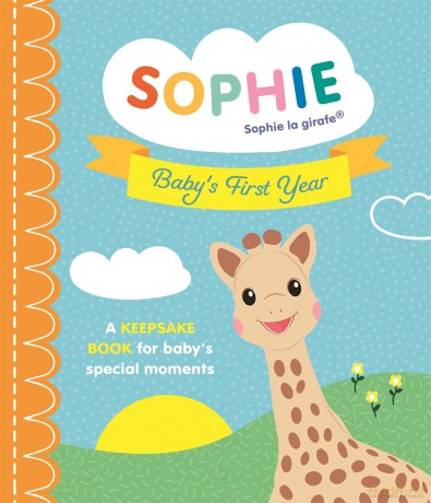 Sophie la girafe: Baby's First Year: A Keepsake Book for Baby's Special Moments - Ruth Symons [KALENDARZ]