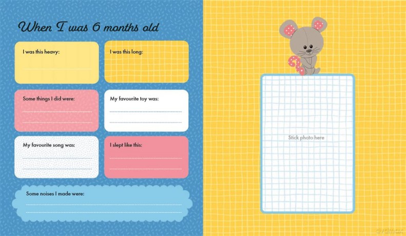 Sophie la girafe: Baby's First Year: A Keepsake Book for Baby's Special Moments - Ruth Symons [KALENDARZ]