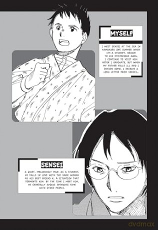 Soseki Natsume's Kokoro: The Manga Edition: The Heart of Things (Tuttle Japanese Classics In Manga) - Soseki Natsume [KOMIKS]