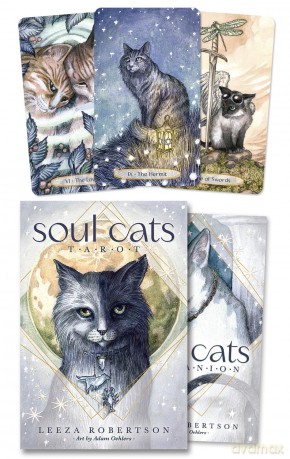 Soul Cats Tarot - Leeza Robertson [KSIĄŻKA]
