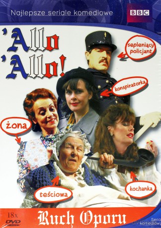 Allo Allo! sezon 1-9 [BOX] [18DVD] (BBC)