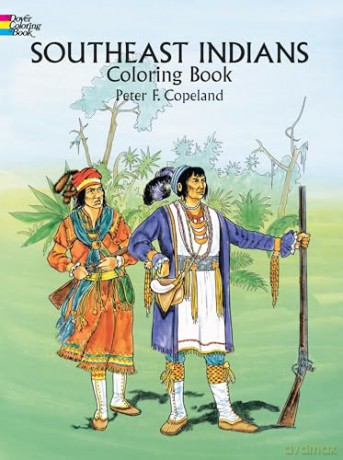 Southeast Indians Coloring Book (Dover History Coloring Book) - Jodie Lancet-Grant [KSIĄŻKA]