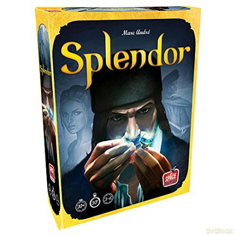 Space Cowboys UNBOX NOW | Splendor | Board Game | Ages 10+ | 2 to 4 Players | 30 Minutes Playing Time [KSIĄŻKA]