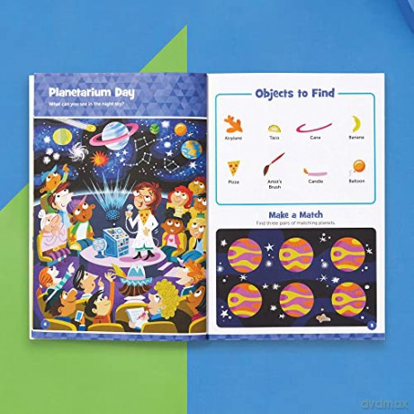 Space Hidden Pictures Puffy Sticker Playscenes (Highlights Puffy Sticker Playscenes): Playscenes 50+ Stickers! - Highlights [KSIĄŻKA]