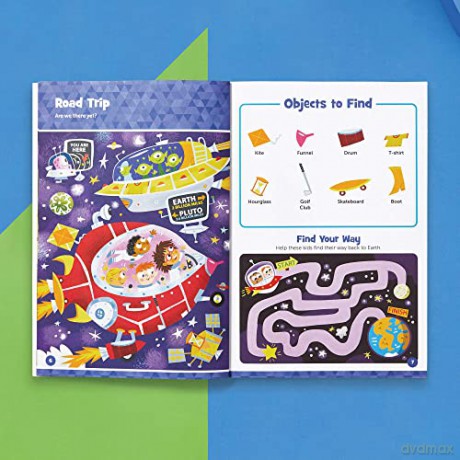 Space Hidden Pictures Puffy Sticker Playscenes (Highlights Puffy Sticker Playscenes): Playscenes 50+ Stickers! - Highlights [KSIĄŻKA]