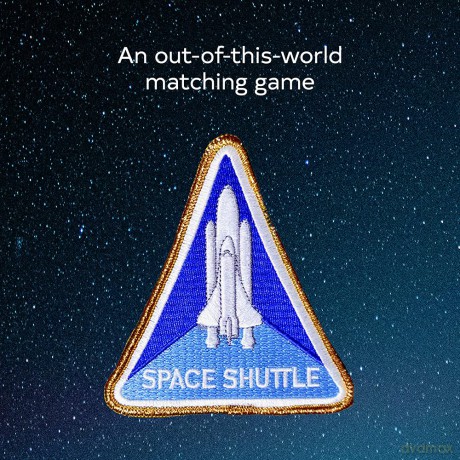 Space Mission Matching Game - Chronicle Books [KSIĄŻKA]