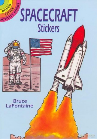Spacecraft Stickers (Little Activity Books) - Dr Jim Baggott [KSIĄŻKA]