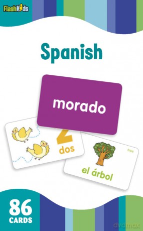 Spanish (Flash Kids Flash Cards) - Flash Kids [KSIĄŻKA]