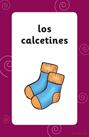 Spanish Vocabulary Flashcards for Ages 5-7 (with Free Online Audio) (CGP KS1 Activity Books and Cards) - CGP Books [KSIĄŻKA]