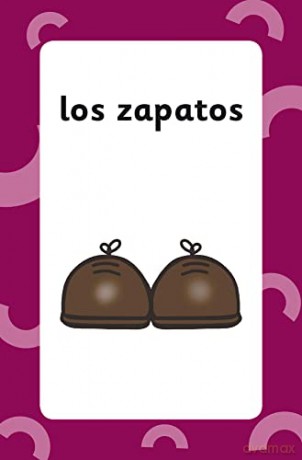 Spanish Vocabulary Flashcards for Ages 5-7 (with Free Online Audio) (CGP KS1 Activity Books and Cards) - CGP Books [KSIĄŻKA]