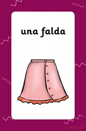 Spanish Vocabulary Flashcards for Ages 5-7 (with Free Online Audio) (CGP KS1 Activity Books and Cards) - CGP Books [KSIĄŻKA]