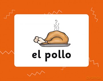 Spanish Vocabulary Flashcards for Ages 7-9 (with Free Online Audio) (CGP KS2 Activity Books and Cards) - CGP Books [KSIĄŻKA]