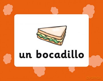 Spanish Vocabulary Flashcards for Ages 7-9 (with Free Online Audio) (CGP KS2 Activity Books and Cards) - CGP Books [KSIĄŻKA]