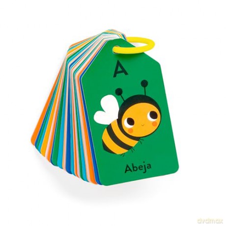 Spanish-English ABC Ring Flash Cards - Mudpuppy [KSIĄŻKA]