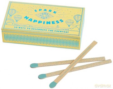 Spark Happiness: 50 Ways to Celebrate the Everyday - Chronicle Books [KALENDARZ]