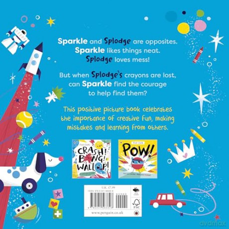 Sparkle and Splodge: A positive picture book about celebrating differences and learning from others (Crash Bang Wallop, 3) - Neil Clark [KSIĄŻKA]