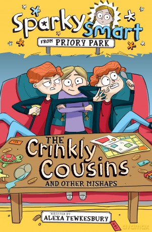 Sparky Smart from Priory Park - The Crinkly Cousins and Other Mishaps - Alexa Tewkesbury [KSIĄŻKA]