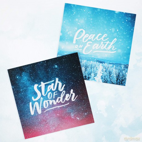 SPCK Charity Christmas Cards, Pack of 10, 2 Designs: Festive Text (SPCK Christmas Cards) [KSIĄŻKA]