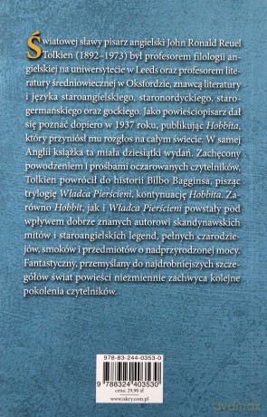 Hobbit, czyli tam i z powrotem - Tolkien J.R.R. [KSIĄŻKA]