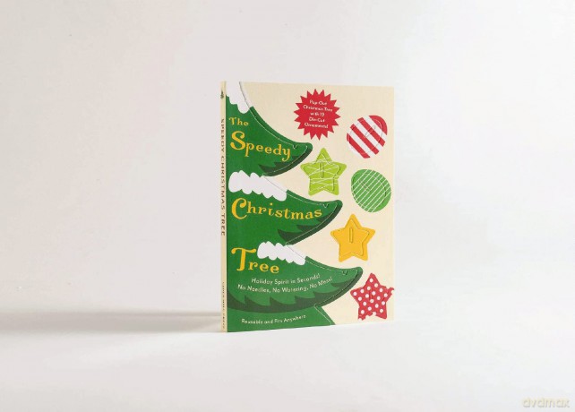 SPEEDY CHRISTMAS TREE: The Perfect Pop-Out Christmas Tree - Cider Mill Press [KSIĄŻKA]